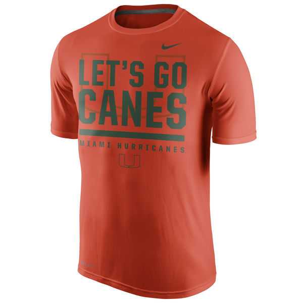 Miami Hurricanes Nike Local Verbiage Dri-FIT Legend WEM T-Shirt - Orange,We sell and wholesale Miami Hurricanes Nike Local Verbiage Dri-FIT Legend WEM T-Shirt - Orange on line form chian!